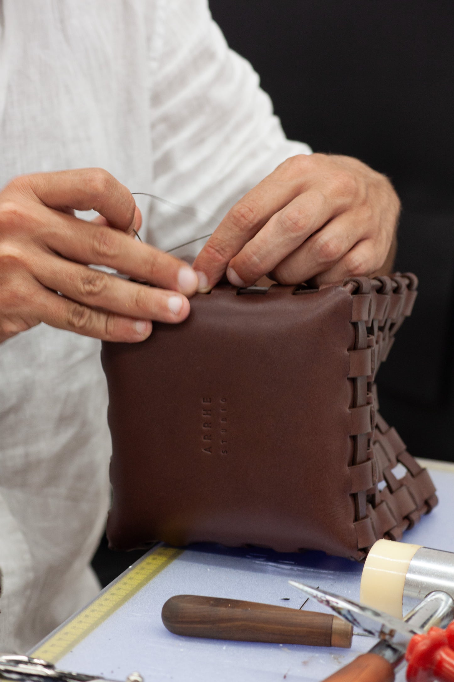 Cubo mini | Hand-woven